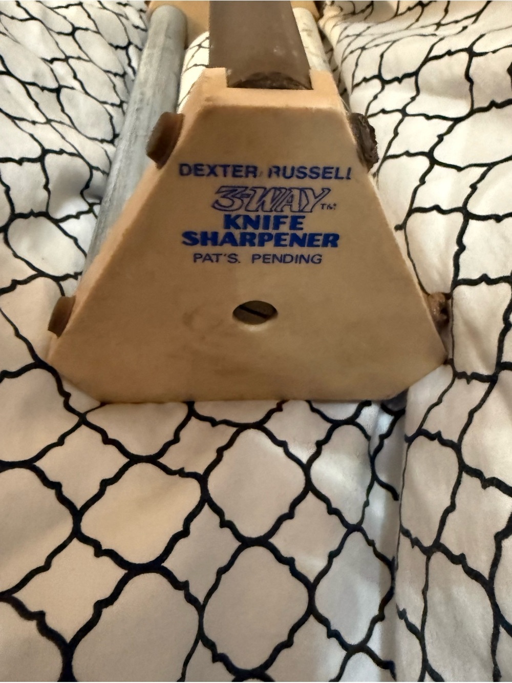Dexter Russel 3-Way Knife Sharpener - Beige